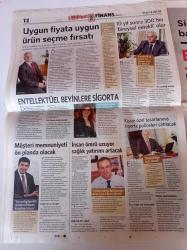 Milliyet Finans Gazetesi - 31 Mayıs 2010 - Garanti Bankası Yönetim Kurulu Başkanı Ferit Şahenk - Paranın Ucundaki Hilal - Ressam Elif Urss- İş Bankası Genel Müdürü Ersin Özince - Piraye Antika