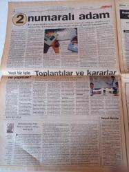 Milliyet İş Yaşamı Ve İnsan Kaynakları Gazetesi- 26 Temmuz 1998 - Sayı 86 - Ömürboyu İstihdam- Eresin Hotel Genel Müdürü Mustafa Eresin Fotoğrafı - Üzeyir Garih - Türkiye'de Japon Yönetim Biçimleri - Eğitim Seminerleri