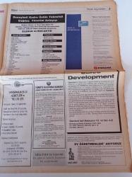Milliyet İş Yaşamı Ve İnsan Kaynakları Gazetesi- 26 Temmuz 1998 - Sayı 86 - Ömürboyu İstihdam- Eresin Hotel Genel Müdürü Mustafa Eresin Fotoğrafı - Üzeyir Garih - Türkiye'de Japon Yönetim Biçimleri - Eğitim Seminerleri