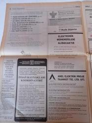 Milliyet İş Yaşamı Ve İnsan Kaynakları Gazetesi- 26 Temmuz 1998 - Sayı 86 - Ömürboyu İstihdam- Eresin Hotel Genel Müdürü Mustafa Eresin Fotoğrafı - Üzeyir Garih - Türkiye'de Japon Yönetim Biçimleri - Eğitim Seminerleri