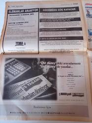 Milliyet İş Yaşamı Ve İnsan Kaynakları Gazetesi- 26 Temmuz 1998 - Sayı 86 - Ömürboyu İstihdam- Eresin Hotel Genel Müdürü Mustafa Eresin Fotoğrafı - Üzeyir Garih - Türkiye'de Japon Yönetim Biçimleri - Eğitim Seminerleri
