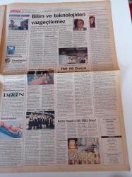 Milliyet İş Yaşamı Ve İnsan Kaynakları Gazetesi- 26 Temmuz 1998 - Sayı 86 - Ömürboyu İstihdam- Eresin Hotel Genel Müdürü Mustafa Eresin Fotoğrafı - Üzeyir Garih - Türkiye'de Japon Yönetim Biçimleri - Eğitim Seminerleri