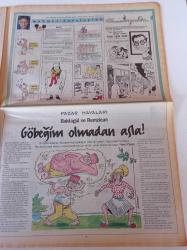 Milliyet Pazar Gazetesi- 8 Mart 1998 - Sayı 68 - Ay'a Roket Yollayan Türk Zühtü Bayar- Bu Resimlerde Kadın Nerede - Melinda - Balkan Naci İslimyeli - Republica'nın Solisti Saffron