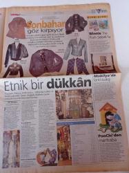 Milliyet Vitrin Gazetesi - 9 Eylül 2000 - Sayı 198 - Prag'da Tarihi Yaşayın - Erberk Ajans - Manken Sadiye Erik Ve Aybars Başaran Fotoğrafı - Meksika'nın Tadı - Portekiz Türküleri - Dulce Pontes