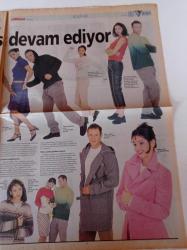 Milliyet Vitrin Gazetesi - 9 Eylül 2000 - Sayı 198 - Prag'da Tarihi Yaşayın - Erberk Ajans - Manken Sadiye Erik Ve Aybars Başaran Fotoğrafı - Meksika'nın Tadı - Portekiz Türküleri - Dulce Pontes