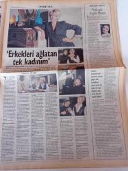 Milliyet Pazar Gazetesi - 8 Şubat 1998 - Sayı 64 - Metin Göktepe Fotoğrafı - Harun Kolçak - Mesut Yılmaz - Deniz Baykal - 14 Şubat Sevgililer Günü - Erol Atar - Taha Akyol