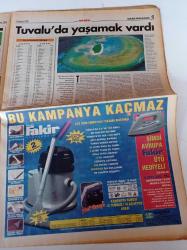 Milliyet Gazete Pazar - 5 Temmuz 1998 - Plaj Voleybolu Mevsimi Açıldı - Kiko'nun Ölüm Güncesi - Tatilcinin Hakları - Turizmde Üçüncü Büyük Kriz - Cazda Japon İstilası