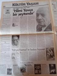 Milliyet Gazete Pazar - 6 Aralık 1998 - Sayı 96 - Kadir İnanır Fotoğrafı - Ağzı Bozuk Bir Film Gemide - Cem Yılmaz - Mehmet Ağar - Erkan Can - İnsan Eti Lezzetlidir - Asabi Reklamlar Vizyonda