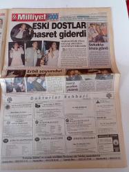 Milliyet 2000 Gazetesi - 4 Temmuz 2000 - Aşkın Nur Yengi Fotoğrafı - Mankenlere Halit Kıvanç Abi - Şilebezi Savaşçısı Cemil İpekçi - Sekste 30 Yaş Mucizesi