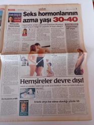 Milliyet 2000 Gazetesi - 4 Temmuz 2000 - Aşkın Nur Yengi Fotoğrafı - Mankenlere Halit Kıvanç Abi - Şilebezi Savaşçısı Cemil İpekçi - Sekste 30 Yaş Mucizesi