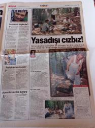 Milliyet 2000 Gazetesi -20 Temmuz 2000 - İllegal Mangal - Son Bomba Yapay Kornea - Ankara'da Beyzbol Ligi - Özge Özberk Ve Ozan Güven Arkadaşlığı Aşka Dönüştü - Berhan Şimşek - En Renkli Grup Pasaport