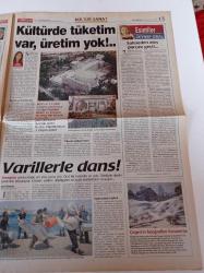 Milliyet 2000 Gazetesi -20 Temmuz 2000 - İllegal Mangal - Son Bomba Yapay Kornea - Ankara'da Beyzbol Ligi - Özge Özberk Ve Ozan Güven Arkadaşlığı Aşka Dönüştü - Berhan Şimşek - En Renkli Grup Pasaport