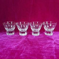 VINTAGE AVRUPA 4 ADET 2 cl SHOT GLASS KÜÇÜK BARDAK