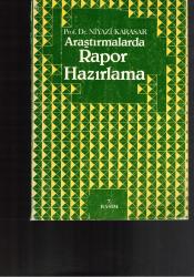 ARAŞTIRMALARDA RAPOR HAZIRLAMA
