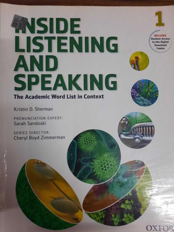 inside listening and speaking 1 - The Academic Word List in Context
