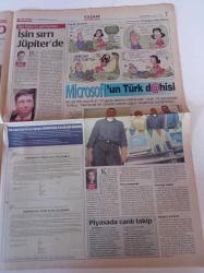 Milliyet 2000 Gazetesi - 27 Eylül 2000 - Microsoft'un En Genç Sistem Mühendisi Süper Türk Başar Türkay- Madonna- Perihan Savaş - Haluk Levent - Dört Dilde Atatürk