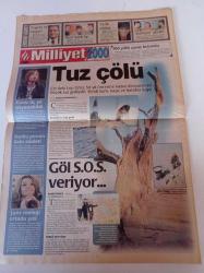 Milliyet 2000 Gazetesi - 27 Eylül 2000 - Microsoft'un En Genç Sistem Mühendisi Süper Türk Başar Türkay- Madonna- Perihan Savaş - Haluk Levent - Dört Dilde Atatürk