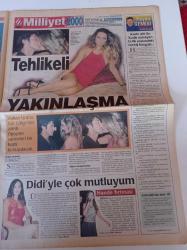 Milliyet 2000 Gazetesi - 13 Eylül 2000 - Porno Skandalı - Mydonese Showland- Hasankeyf'in Keyfi Yok - Türk Henkel Genel Müdürü Can Paker - Hakan Ural