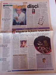 Milliyet 2000 Gazetesi - 13 Eylül 2000 - Porno Skandalı - Mydonese Showland- Hasankeyf'in Keyfi Yok - Türk Henkel Genel Müdürü Can Paker - Hakan Ural