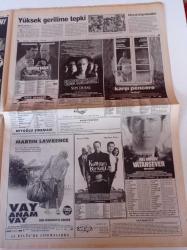 Milliyet 2000 Gazetesi - 13 Eylül 2000 - Porno Skandalı - Mydonese Showland- Hasankeyf'in Keyfi Yok - Türk Henkel Genel Müdürü Can Paker - Hakan Ural