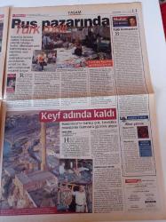 Milliyet 2000 Gazetesi - 13 Eylül 2000 - Porno Skandalı - Mydonese Showland- Hasankeyf'in Keyfi Yok - Türk Henkel Genel Müdürü Can Paker - Hakan Ural