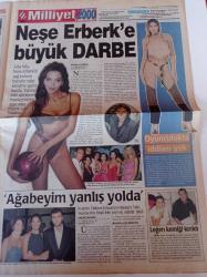 Milliyet 2000 Gazetesi-8 Eylül 2000 - Mel Gibson - Vatansever Filmi - Richard Gere - Neşe Erberk - Maço Tv Yayında - Mersin Açık Hava Müzesi