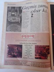 Milliyet İftar Sofraları Gazetesi -9 Aralık 1999 - Feshane'de Tarih Canlanıyor - Koza Restaurant - Restoran Atmosferinde İftar - Kallavi Restaurant - Bekçi Babadan Maniler - Hacivat Karagöz