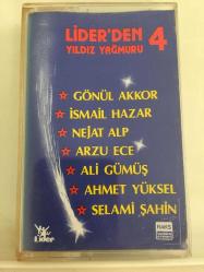 Lider'den yıldız yağmuru 4 / kağıt baskı kaset