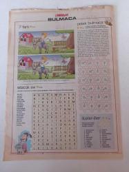 Milliyet Bulmaca Gazetesi - 20 Aralık 2003 - Cansu Dere Fotoğrafı - Haydar Aliyev- Yalvaç Ural - Ece Temelkuran - Alin Taşçıyan - İlber Ortaylı