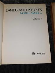 LANDS AND PEOPLES-CİLT 1-AFRICA//5-NORTH AMERICA VE 6-SOUTH AND CENTRAL AMERICA.İNGİLİZCE DİLİNDE TAM 3 CİLT BİRDEN--- SIFIR AYARINDA TEMİZ KİTAPLAR