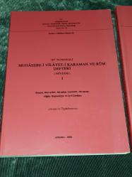 387 Numaralı MUHASEBE-İ VİLAYET-İ KARAMAN VE RUM DEFTERİ (937 / 1530) -konya,bey-şehri,ak-şehir,larende,ak-saray,niğde,kayseriyye ve iç-il livaları1 VE 2.KİTAP-BAŞBAKANLIK DEVLET ARŞİVLERİ BÜYÜK BOY SIFIR KULLANILMAMIŞ KİTAPLAR.