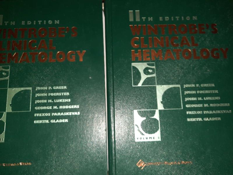 WİNTROBE'S CLİNİCAL HEMATOLOGY * eleventh edition