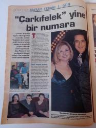 Milliyet Ekstra Gazetesi - 29 Ocak 1998 - Meltem Cumbul Fotoğrafı - Beyaz'ın Konuğu Nadide Sultan - Seda Sayan - Adnan Şenses - Sümer Ezgü - Yılmaz Morgül - Huysuz Virjin - Reyting Hamdi - Olacak O Kadar