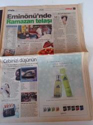 Milliyet Vitrin Gazetesi - 25 Kasım 2000 - Sayı 209 - Uçuk Kaçık Bir Albüm Offspring Conspiracy Of One- - Eminönü'nün Tahtı Sarsılmıyor - Feshane'de Nostalji