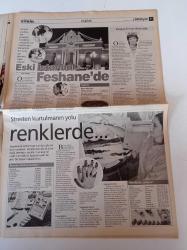 Milliyet Vitrin Gazetesi - 25 Kasım 2000 - Sayı 209 - Uçuk Kaçık Bir Albüm Offspring Conspiracy Of One- - Eminönü'nün Tahtı Sarsılmıyor - Feshane'de Nostalji