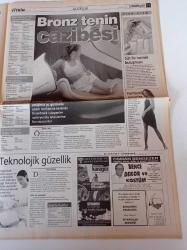 Milliyet Vitrin Gazetesi - 25 Kasım 2000 - Sayı 209 - Uçuk Kaçık Bir Albüm Offspring Conspiracy Of One- - Eminönü'nün Tahtı Sarsılmıyor - Feshane'de Nostalji