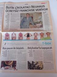 Milliyet Business Gazetesi - 10 Ağustos 2003 - Sayı 4 - Ünlü Olacaksın Yavrum - Tarkan ve Eminem Çocukluk Fotoğrafı - Bombus Arısının Tanesi 10 Dolar - Mustafa Oğuz Onun Yeri Perde Arkası