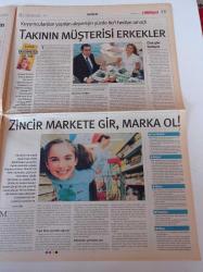 Milliyet Business Gazetesi - 10 Ağustos 2003 - Sayı 4 - Ünlü Olacaksın Yavrum - Tarkan ve Eminem Çocukluk Fotoğrafı - Bombus Arısının Tanesi 10 Dolar - Mustafa Oğuz Onun Yeri Perde Arkası