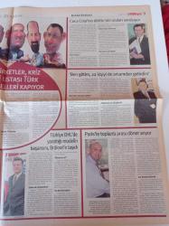 Milliyet Business Gazetesi - 17 Ağustos 2003 - Sayı 5 - Tekel'in Altın Likörü'nün İçinde 18 Ayar Altın Zerrecikleri Yüzüyor - Türkiye'nin Uç Beyinleri - Süreyya Ciliv - Faruk Akosman - İbrahim Arıkan
