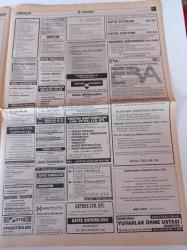 Milliyet İş Yaşamı Gazetesi - 19 Kasım 2000 - Bien Tours'un Yönetim Kurulu Başkanı İlkay Felek - Aura Sektörde Fark Yaratacak - Telsim'den Bin Kişiye İş Fırsatı- Şirketler Lokman Hekimin Reçetesini Arıyor