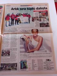 Milliyet Cumartesi Gazetesi - 27 Eylül 2003 - Çağan Irmak Fotoğrafı - Dört Bir Yanda Sanat - Beyazıt Öztürk - Bedri Baykam - Harrison Ford Suçlu Peşinde