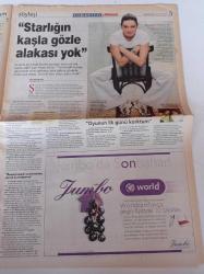 Milliyet Cumartesi Gazetesi - 25 Ekim 2003 - Avukat Ali Kemal Bayraktar Mini Giymek Bir Hastalık - Fidel Castro Belgeseli - Yeni Mezun Dj'lerin Gecesi - Fındık Kitabı