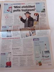 Milliyet Cumartesi Gazetesi - 25 Ekim 2003 - Avukat Ali Kemal Bayraktar Mini Giymek Bir Hastalık - Fidel Castro Belgeseli - Yeni Mezun Dj'lerin Gecesi - Fındık Kitabı