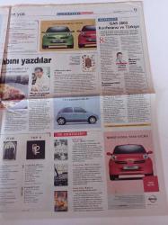 Milliyet Cumartesi Gazetesi - 25 Ekim 2003 - Avukat Ali Kemal Bayraktar Mini Giymek Bir Hastalık - Fidel Castro Belgeseli - Yeni Mezun Dj'lerin Gecesi - Fındık Kitabı