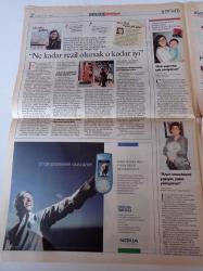 Milliyet Cuma Gazetesi - 10 Ekim 2003 - Gerçek Flamenko Geceleri - Yönetici Koçu Hande Yaşargil - Popstar Olmak Uğruna Gülünç Duruma Düşenler - Pilar Andujar Grech