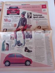 Milliyet Cuma Gazetesi - 10 Ekim 2003 - Gerçek Flamenko Geceleri - Yönetici Koçu Hande Yaşargil - Popstar Olmak Uğruna Gülünç Duruma Düşenler - Pilar Andujar Grech