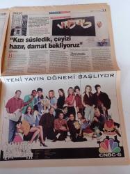 Milliyet Pazar Gazetesi - 7 Eylül 2003 - Yeşim Ceren Bozoğlu Fotoğrafı - Sualtına Rağbet Arttı - New York'tan Gelen Zararlı Oyuncaklar - Dolmabahçe Sarayı