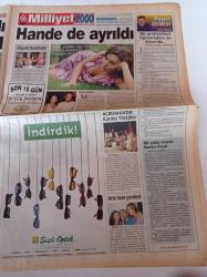 Milliyet 2000 Gazetesi - 5 Ağustos 2000 - Duygu Asena Artık Benden Paso - İbrahim Tatlıses Köleci Zihniyet - Nurseli İdiz - Karpuzla Futbola Köylü İsyanı - Blues'un Yolculuğu