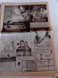 Milliyet 2000 Gazetesi - 5 Ağustos 2000 - Duygu Asena Artık Benden Paso - İbrahim Tatlıses Köleci Zihniyet - Nurseli İdiz - Karpuzla Futbola Köylü İsyanı - Blues'un Yolculuğu