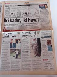 Milliyet 2000 Gazetesi - 5 Ağustos 2000 - Duygu Asena Artık Benden Paso - İbrahim Tatlıses Köleci Zihniyet - Nurseli İdiz - Karpuzla Futbola Köylü İsyanı - Blues'un Yolculuğu